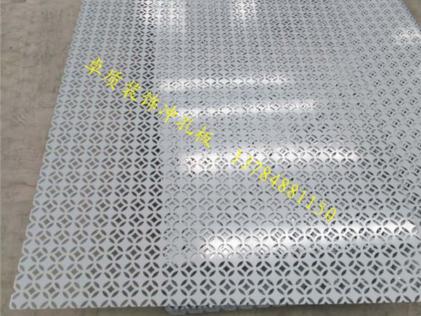 防尘镀锌冲孔板碳钢筛网板加厚板圆孔板卓质定做